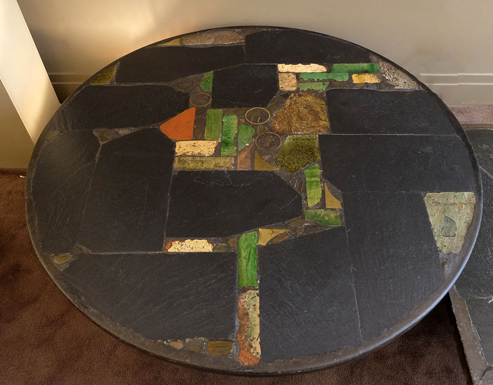 amazing black and colored Paul Kingma coffee table