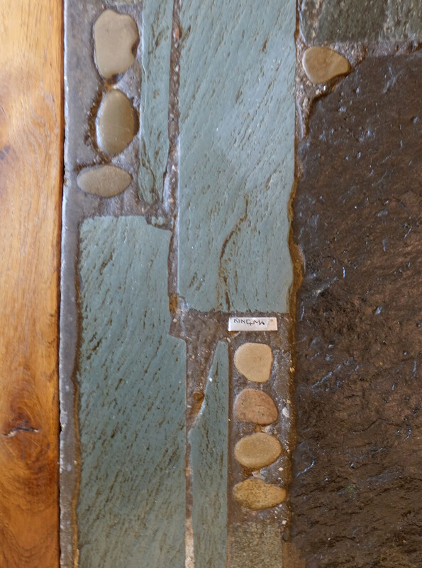 brutalist organic Paul Kingma rare coffee table