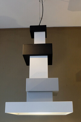 Eight Richard Hutten contemporary  chandeliers monumental Dutch design Lighting