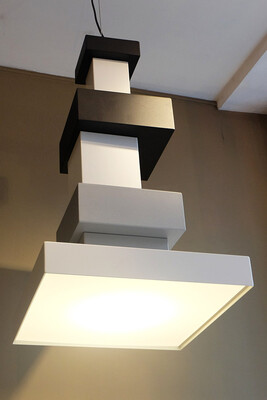 Eight Richard Hutten contemporary  chandeliers monumental Dutch design Lighting