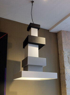 Eight Richard Hutten contemporary  chandeliers monumental Dutch design Lighting