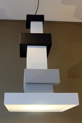 Eight Richard Hutten contemporary  chandeliers monumental Dutch design Lighting