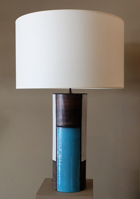 Extra large Aldo londi Bitossi Mondrian lamp