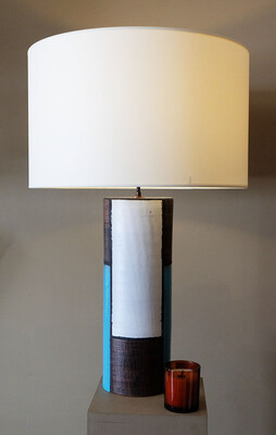 Extra large Aldo londi Bitossi Mondrian lamp