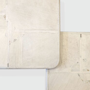 Paul Kingma Sculptural white Coffee Tables 1987-88 | Collectible Design