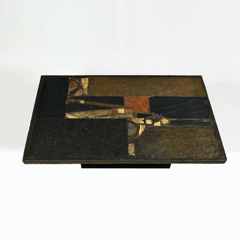 Paul Kingma Signed Sculptural Coffee Table