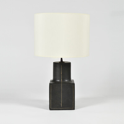 Rare Bruno Gambone 1970 table lamp