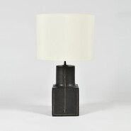 Rare Bruno Gambone 1970 table lamp
