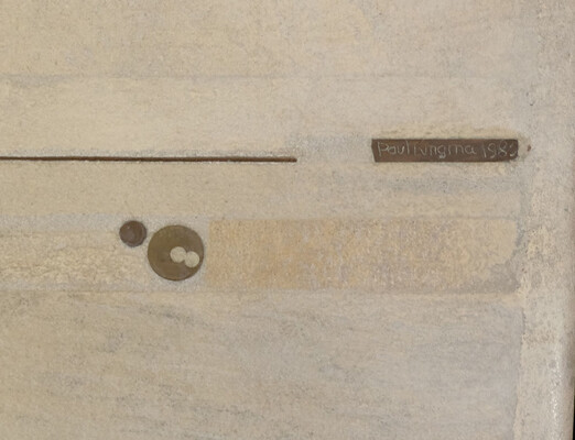 unique rare table basse blanche Paul Kingma